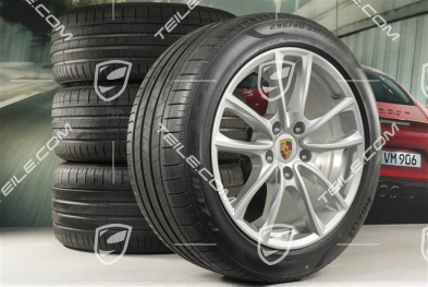 19" Koła letnie, komplet "Panamera S", felgi 9J x 19 ET64 + 10,5 J x 19 ET62 + opony letnie Pirelli 265/45 R19 + 295/40 R19