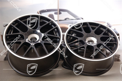 19" Komplet felg RS SPYDER/Turbo Facelift, na centralną śrubę, edycja specjalna 911 Carrera GTS, 8,5J x 19 ET56 + 11J x 19 ET51