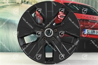 20" Felga Taycan Turbo Aero, 9J x 20 ET54, czarny satynowy mat