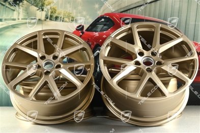 21" Felgensatz Panamera Sport Design, 9,5J x 21 ET71 + 11,5J x 21 ET69, neodyme