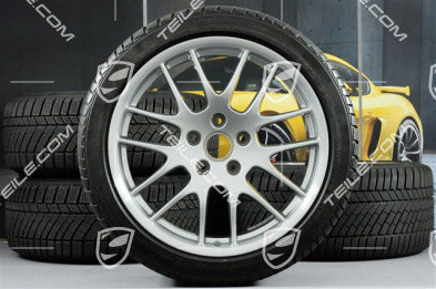 20-inch RS Spyder winter wheel set, wheels: 9,5J x 20 ET65 + 10,5J x 20 ET65 + NEW Continental winter tyres 255/40 R20 + 285/35 R20 + TPM sensors