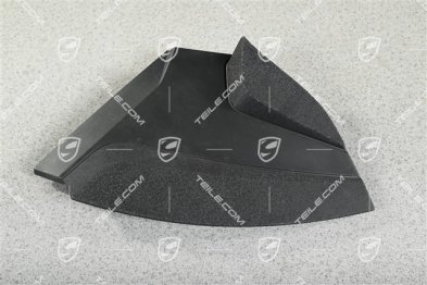 Coupe, Engine compartment Cover panel, Matte black, R