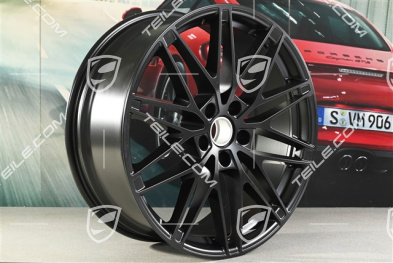 22" felga Macan RS Spyder Design, 9J x 22 ET29, czarny satynowy półmat