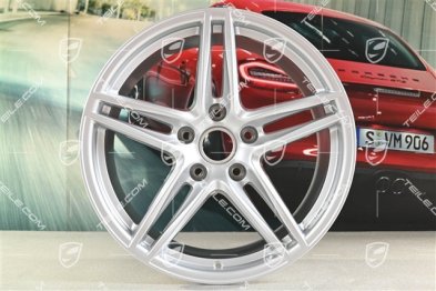 19" Felgensatz Carrera VI, 8,5J x 19 ET50 + 11J x 19 ET56, Brilliantsilber