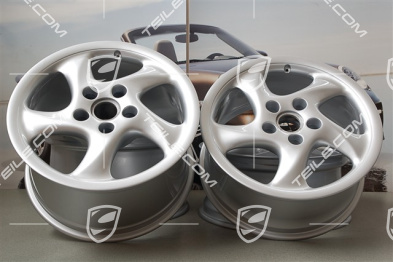 18-inch Turbo I wheel, hollow spokes, 8J x 18 ET52 + 10J x 18 ET65