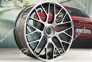 20-inch Wheels set Turbo S, central locking, 8,5J x 20 ET51 + 11J x 20 ET59