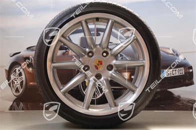 19" Komplet kół letnich Carrera Sport, 8,5J x 19 ET55 + 10J x 19 ET42 + opony
