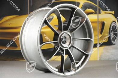 20-inch wheel GT3RS, with GT3RS logo, 9,5J x 20 ET50, Platinum satin-matt