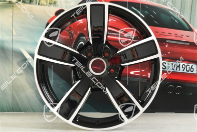 20-inch wheel rim Sport Classic Comfort, 10,5J x 20 ET55, black high gloss