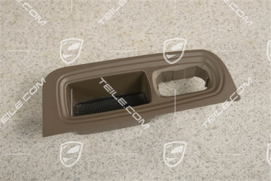 Vordertür verkleidung, Fensterheber Schalterblende mit Gummieinlage, Umbra, R