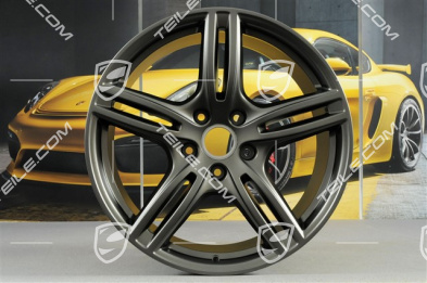 20" Felge Panamera Turbo, 11,5J x 20 ET68, in Platinum Seidenmatt