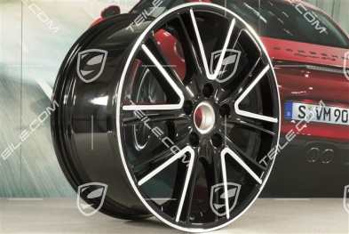 20-inch wheel rim Exclusive Design, 9,5J x 20 ET71, for winter use, black high gloss
