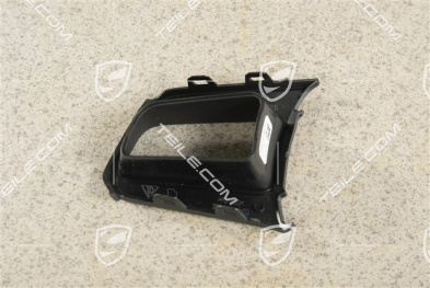 Trim, Rear, GT Sports Steering wheel, Black, L