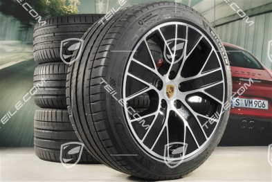 20-inch Turbo Aero summer wheel set, rims 9J x 20 ET54 + 11J x 20 ET60 + NEW Michelin summer tyres 245/45 R20 + 285/40 R20
