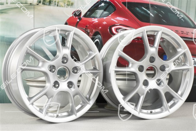 17" Komplet felg Boxster II, 6,5J x 17 ET55 + 8J x 17 ET40