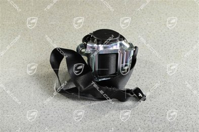 Safety belt / Seat belt, rear, Black, L
