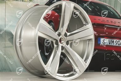 21-inch wheel rim "Exclusive Sport Design" 10J x 21 ET 19, platin silver