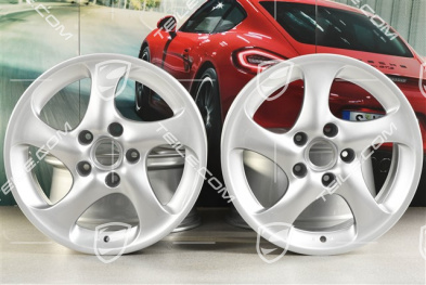 18" Komplet felg Turbo Look II, 8J x 18 ET50 + 10J x 18 ET65