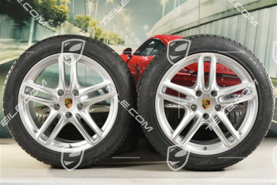 19" Panamera TURBO Winterräder Satz, Felgen 9J x 19 ET 60 + 10J x 19 ET61 + Winterreifen 255/45 R19 + 285/40 R19