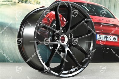 20-inch SPYDER wheel rim, 10,5J x 20 ET47, black satin matt