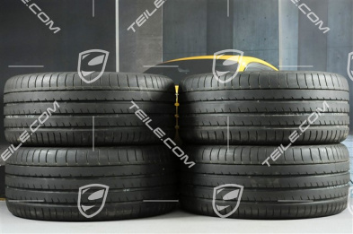 21-inch summer wheels set Turbo III, rims 10Jx21 ET50 + Yokohama summer tyres 295/35R21 without TPMS