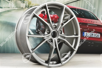20" Felge Carrera S IV, 8J x 20 ET57, Platinum-Seidenmatt