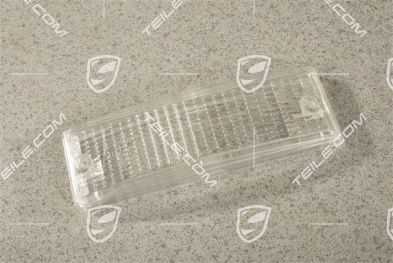 Turn signal lens, white, L=R