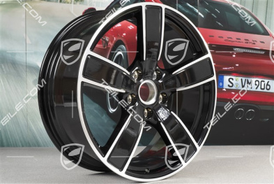 20-inch wheel Carrera Sport, 8,5J x 20 ET49, Jet Black Metallic