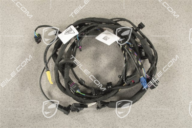 Instalacja elektryczna tylnego zderzaka, Czujniki parkowania i Real Topview
