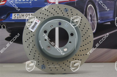 Brake disc, Turbo 07-12 / GT3 -08, R