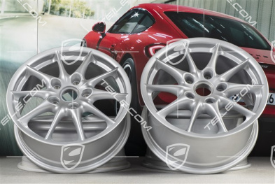 17" Felgensatz Carrera II Mod. 2002, 7J x 17 ET50 + 9J x 17 ET55