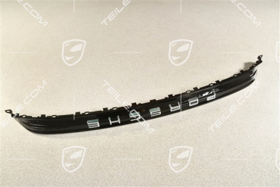 Cover upper with "PORSCHE" logo, Black