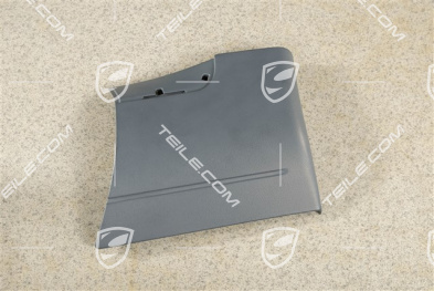 Listwa błotnika przedniego, Pakiet aluminium, Czarny, R