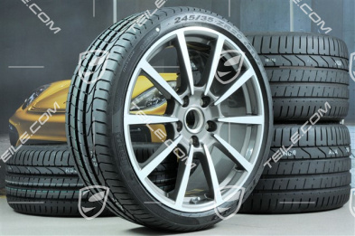 20" Sommerräder Satz Carrera Classic II, Felgen 8,5J x 20 ET49 + 11,5J x 20 ET56 + Pirelli Sommerreifen 245/35 R20 + 305/30 R20