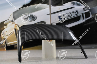 Prowadnice powietrza Carbon (Ram Air), Carbon z lakierem bezbarwnym, komplet (L+R)