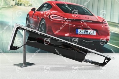 Blende / Zierleiste für Schalttafelverkleidung, Schwarz, R