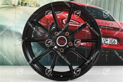 20" Felge "Spyder" / "718 Sport", 8,5J x 20 ET57, seidenglanz schwarz matt