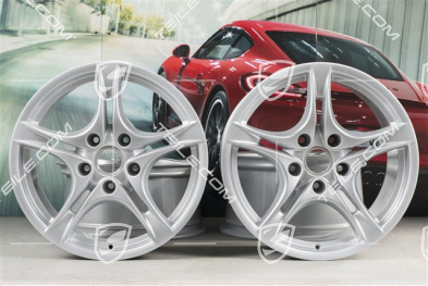 18" Cayman S II Felgensatz (Facelift), 8J x 18 ET57 + 9J x 18 ET43