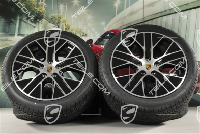 20" koła zimowe Turbo Aero, komplet, felgi 9J x 20 ET54 + 11J x 20 ET60, opony zimowe Goodyear 245/45 R20 + 285/40 R20