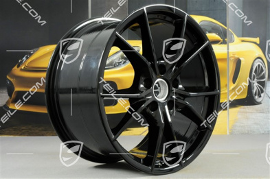 20" Felge Carrera S (IV), 11J x 20 ET78, für den 991.2 C2/C2S / Winterbetrieb, Tiefschwarz Metallic