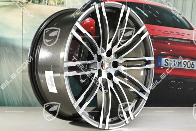 21-inch Turbo III alloy wheel rim, 10J x 21 ET19
