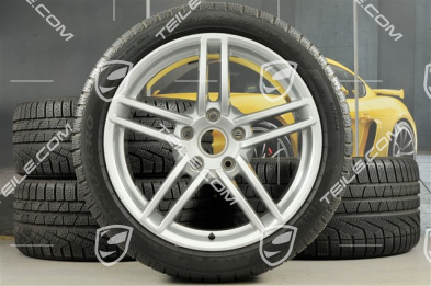 19" Carrera Winterräder Satz, 8,5J x 19 ET54 + 11J x 19 ET69, Winterreifen 235/40 R19 + 285/35 R19