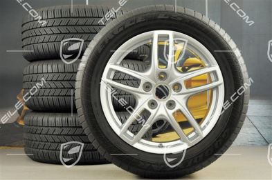 19" Koła  Cayenne Turbo wielosezonowe, 4x felgi 8,5 J x 19 ET 59 + opony całoroczne Goodyear Eagle LS2 265/50/19 z czujnikami ciśnienia