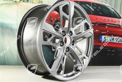 21" Felga Cross Turismo Design, 9,5J x 21 ET60, Vesuvius grey