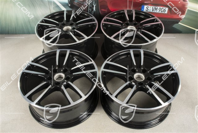 20" komplet felg Cayenne Sport, 10,5J x 20 ET55 + 9J x 20 ET50, Exclusiv