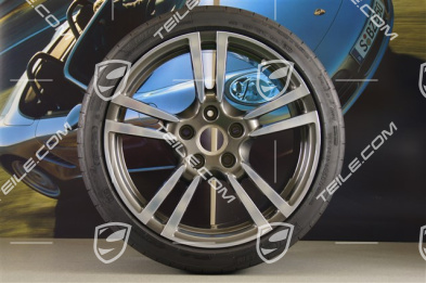 19-inch TURBO II summer wheel set, wheels: 8J x 19 ET57 + 11J x 19 ET67 + tyres: 235/35 ZR19 + 295/30 ZR19, with TPMS