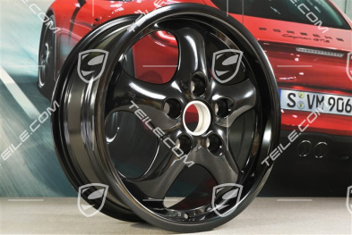 17-inch Cup II wheel, 7J x 17 ET55, black high gloss