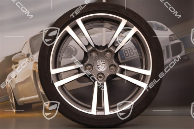 19" Sommerräder Satz Turbo II, Felgen 8J  x 19 ET57 + 11J x 19 ET 51 + Sommerreifen 235/35 ZR 19 + 305/30 ZR 19, ohne RDK
