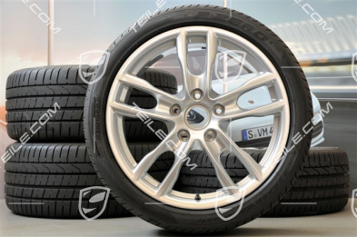 19" Komplet kół letnich Boxster S, 8J x 19 ET57 + 9,5J x 19 ET45, opony 235/40 ZR19 + 265/40 ZR19