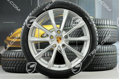 19" Boxster S Winterräder Satz, Felgen 8J x 19 ET57 + 10J x 19 ET45 + NEUE Continental WinterContact TS 830P Winterreifen 235/40 R19 + 265/40 R19